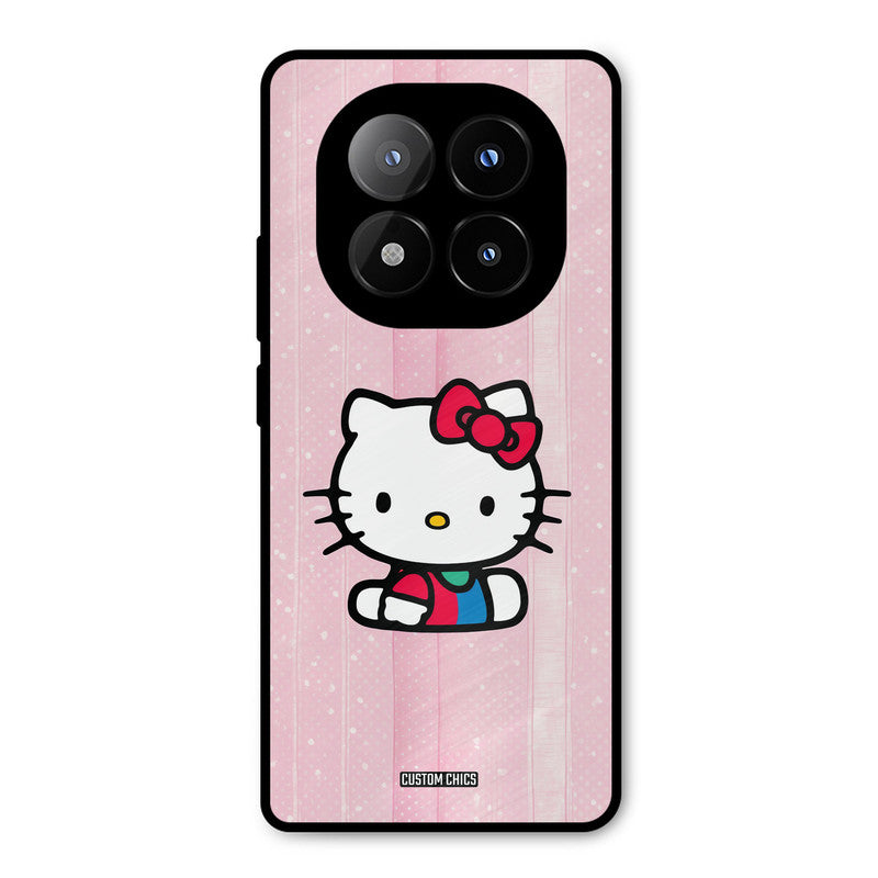 Helo Cute Kitten Redmi Note 14 Pro Plus 5G Mobile Back Cover - Cute PrintShield Case