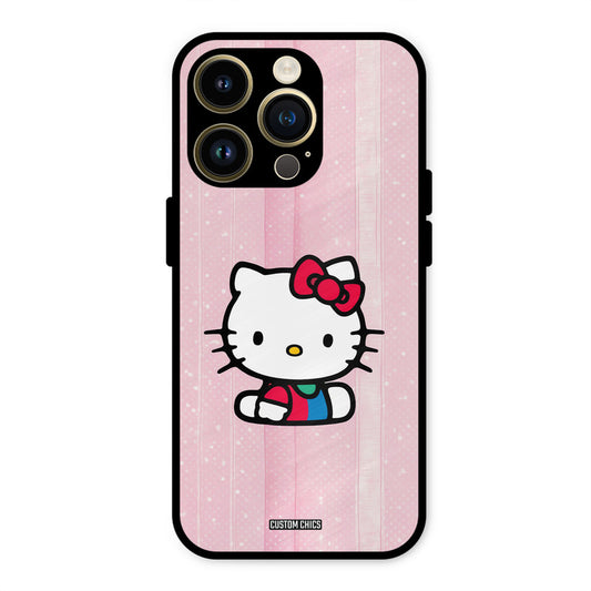 Helo Cute Kitten iPhone 14 Pro Max Mobile Back Cover - Cute PrintShield Case