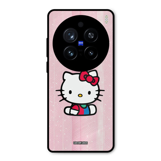 Helo Cute Kitten Vivo X200 Pro Mobile Back Cover - Cute PrintShield Case