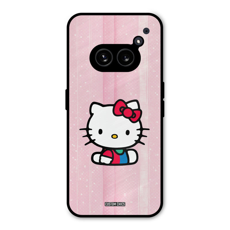 Helo Cute Kitten Nothing Phone 2a Mobile Back Cover - Cute PrintShield Case