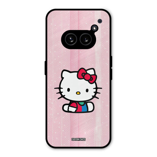 Helo Cute Kitten Nothing Phone 2a Mobile Back Cover - Cute PrintShield Case