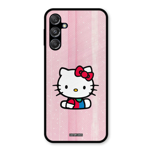 Helo Cute Kitten Samsung Galaxy M34 5G Mobile Back Cover - Cute PrintShield Case