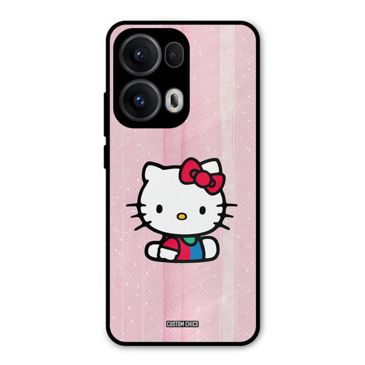 Helo Cute Kitten Oppo Reno 13 Pro 5G Mobile Back Cover - Cute PrintShield Case