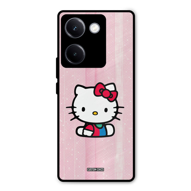Helo Cute Kitten Vivo Y300 Plus Mobile Back Cover - Cute PrintShield Case