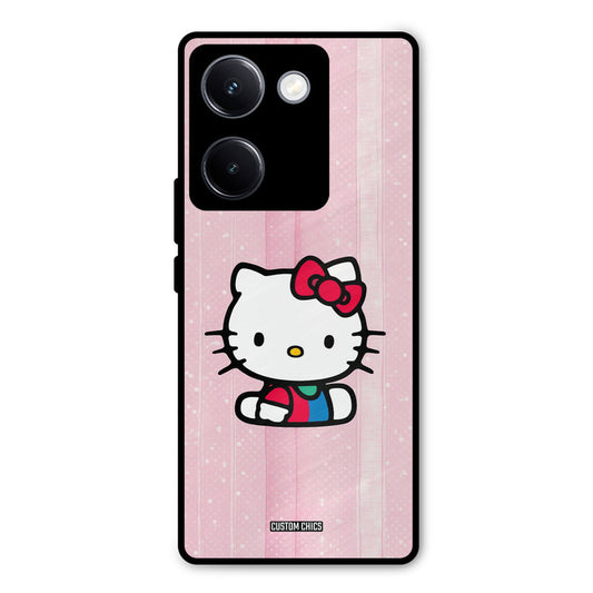Helo Cute Kitten Vivo Y300 Plus Mobile Back Cover - Cute PrintShield Case