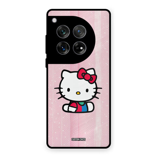 Helo Cute Kitten OnePlus 12 Mobile Back Cover - Cute PrintShield Case