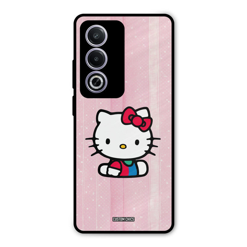 Helo Cute Kitten Oppo K12x Mobile Back Cover - Cute PrintShield Case