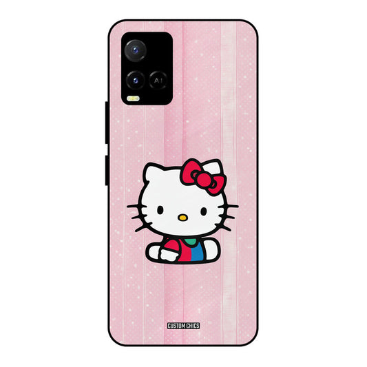 Helo Cute Kitten Vivo Y33s Mobile Back Cover - Cute PrintShield Case