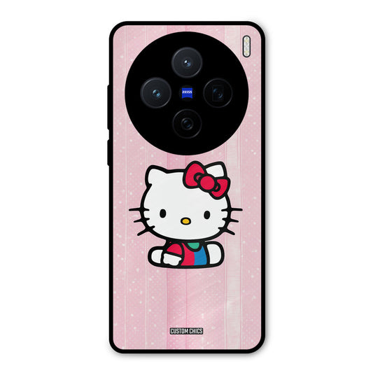 Helo Cute Kitten Vivo X200 Mobile Back Cover - Cute PrintShield Case