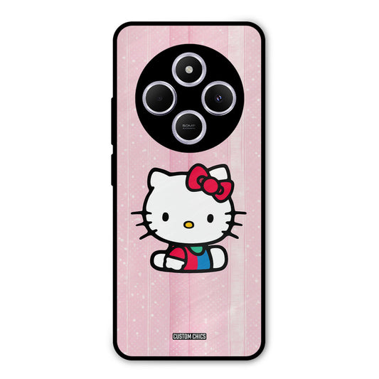 Helo Cute Kitten Poco C75 Mobile Back Cover - Cute PrintShield Case