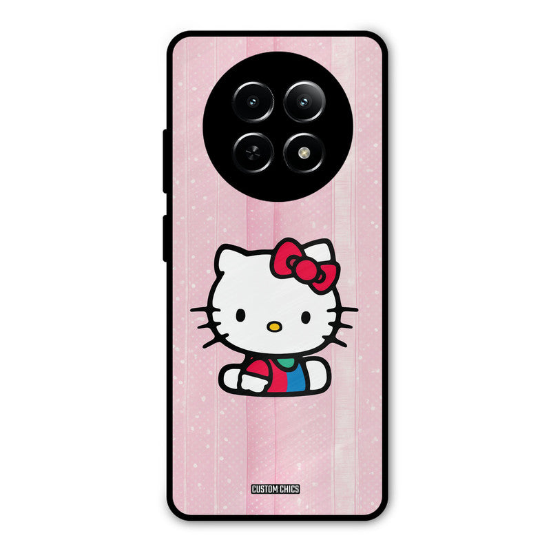 Helo Cute Kitten Realme Narzo N65 Mobile Back Cover - Cute PrintShield Case