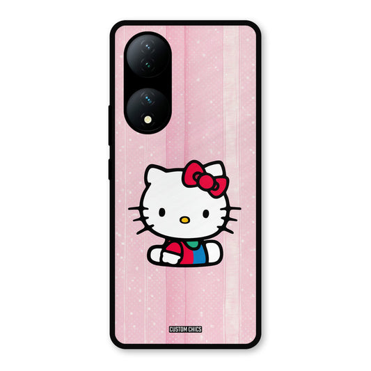 Helo Cute Kitten Vivo Y100 Mobile Back Cover - Cute PrintShield Case