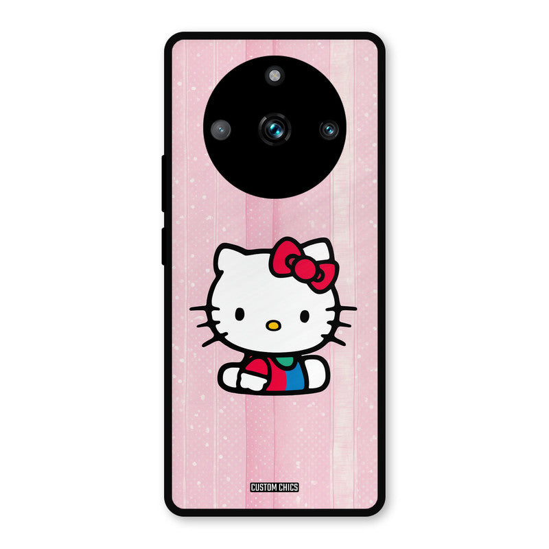 Helo Cute Kitten Realme 11 Pro Plus Mobile Back Cover - Cute PrintShield Case