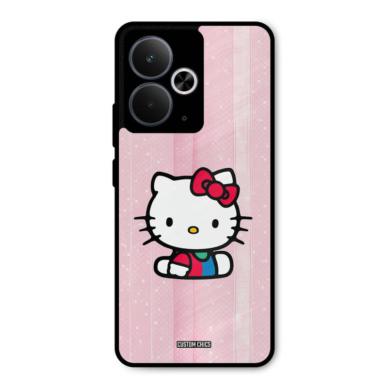 Helo Cute Kitten Realme 14T Mobile Back Cover - Cute PrintShield Case
