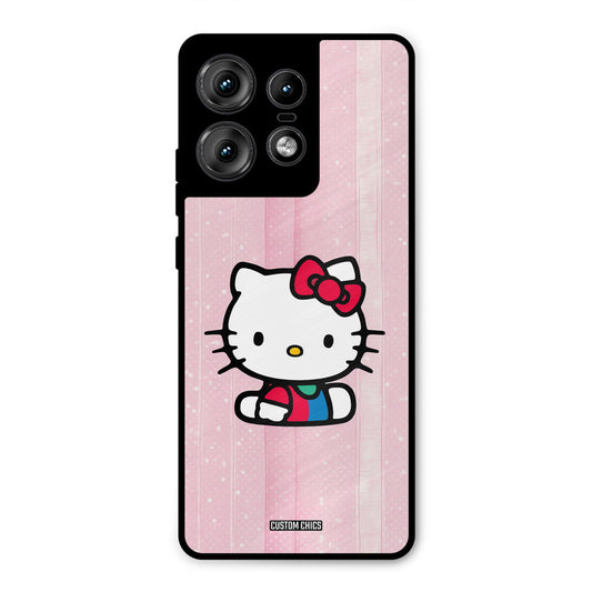 Helo Cute Kitten Motorola Edge 50 Pro Mobile Back Cover - Cute PrintShield Case