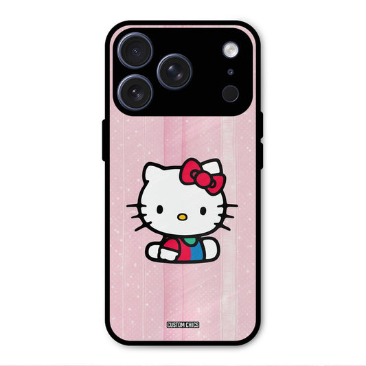 Helo Cute Kitten iPhone 17 Pro Mobile Back Cover - Cute PrintShield Case
