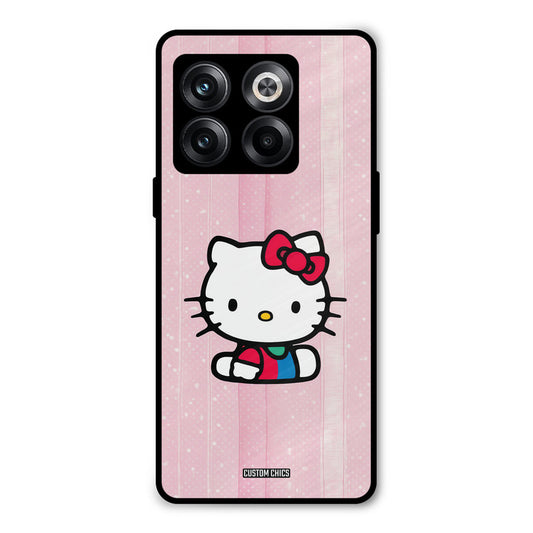 Helo Cute Kitten Oneplus 10T Mobile Back Cover - Cute PrintShield Case
