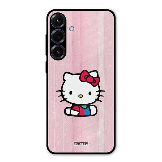 Helo Cute Kitten Samsung Galaxy S25 Plus Mobile Back Cover - Cute PrintShield Case