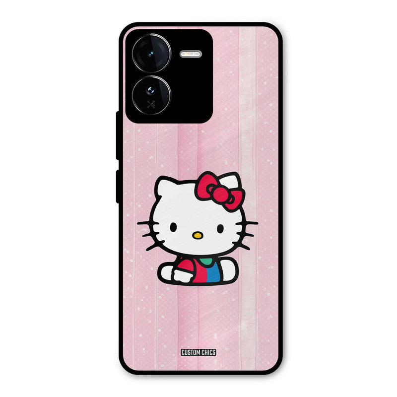 Helo Cute Kitten iQOO Z9 Mobile Back Cover - Cute PrintShield Case