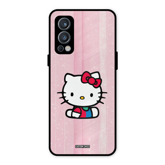 Helo Cute Kitten OnePlus Nord 2 5G Mobile Back Cover - Cute PrintShield Case