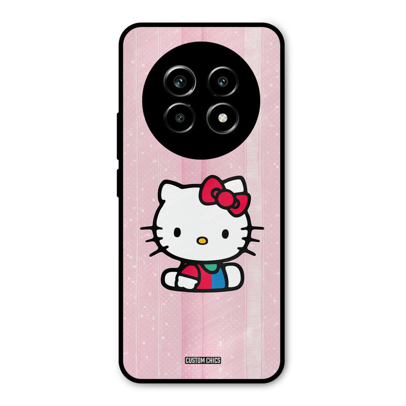Helo Cute Kitten Realme 13 Pro Mobile Back Cover - Cute PrintShield Case