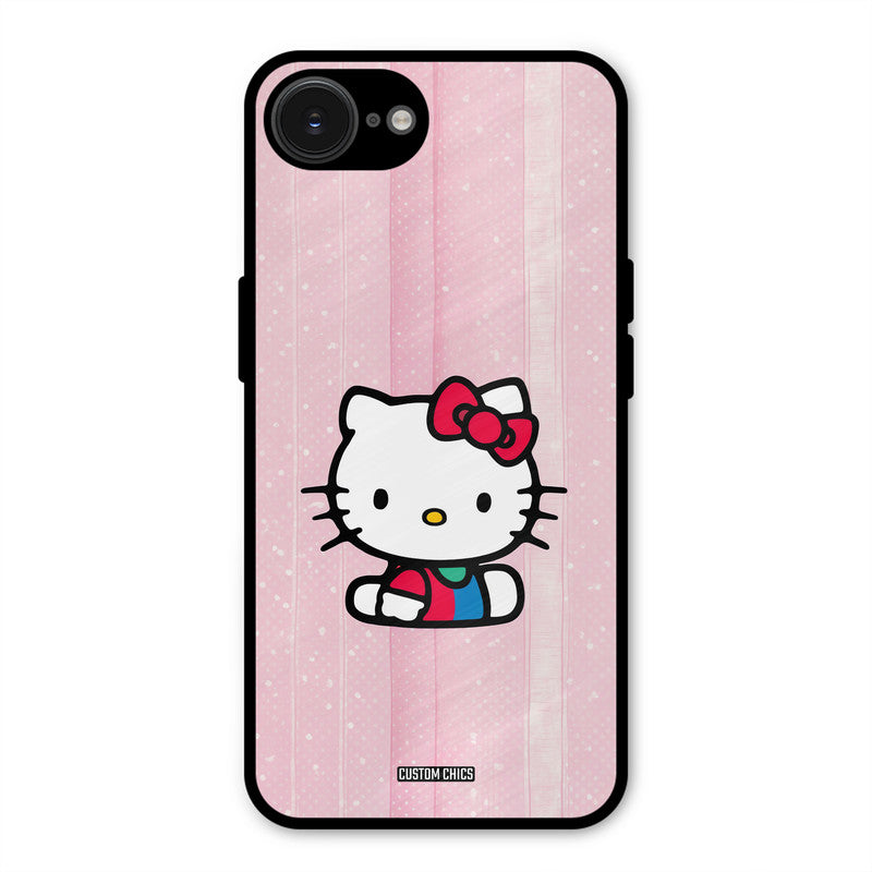 Helo Cute Kitten iPhone 16e Mobile Back Cover - Cute PrintShield Case