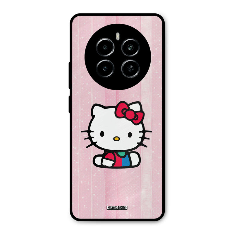 Helo Cute Kitten Realme P1 5G Mobile Back Cover - Cute PrintShield Case