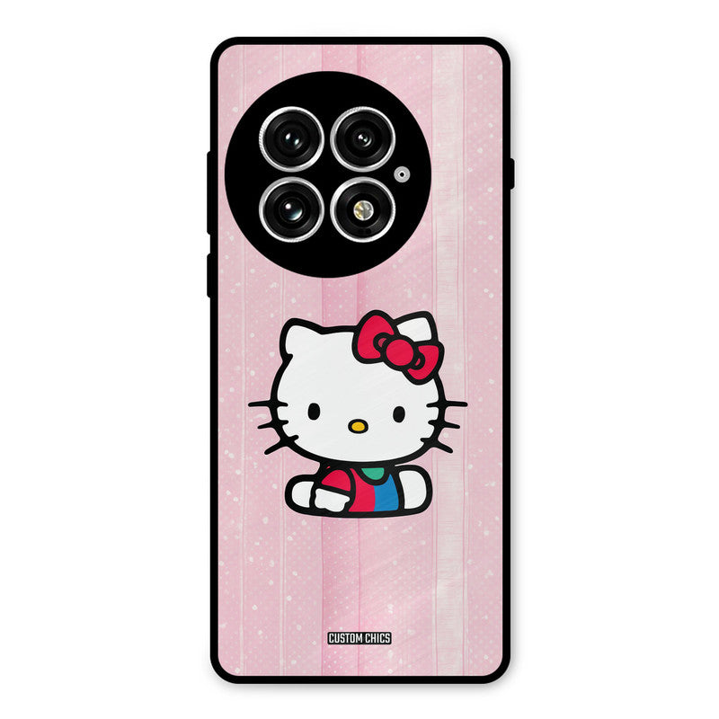 Helo Cute Kitten Oneplus 13 Mobile Back Cover - Cute PrintShield Case
