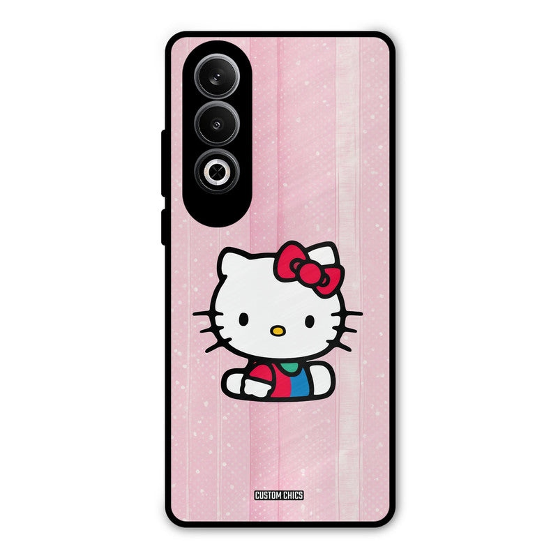 Helo Cute Kitten OnePlus Nord CE4 Mobile Back Cover - Cute PrintShield Case