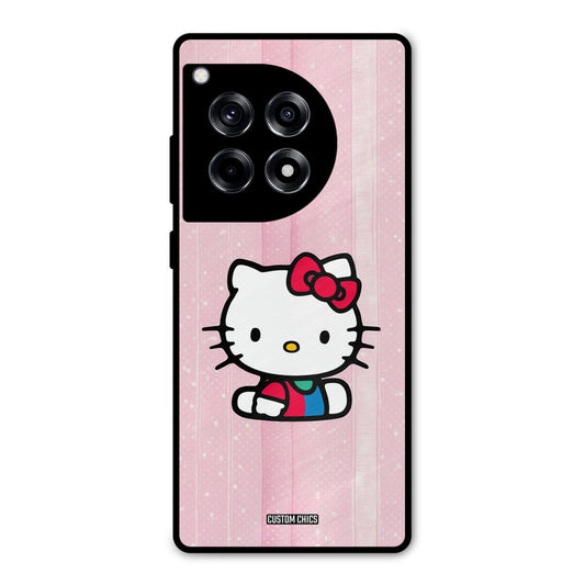 Helo Cute Kitten OnePlus 12R Mobile Back Cover - Cute PrintShield Case