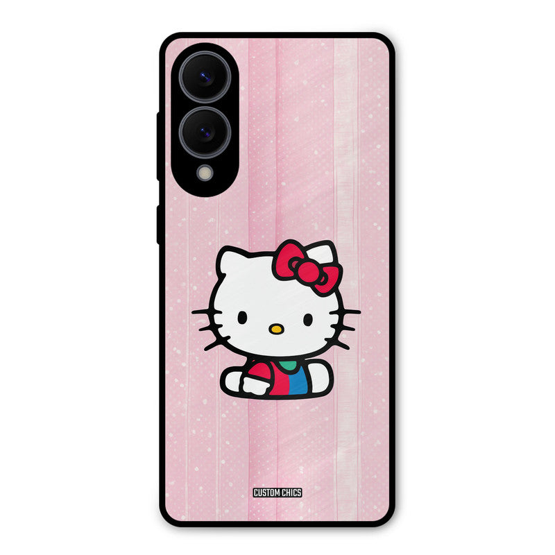 Helo Cute Kitten Samsung Galaxy S25 Edge Mobile Back Cover - Cute PrintShield Case