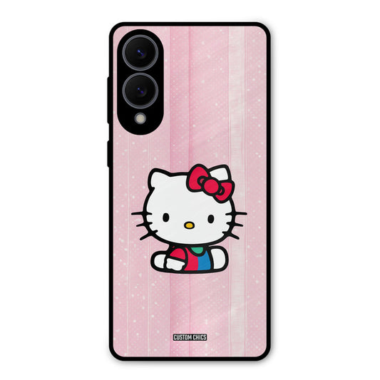 Helo Cute Kitten Samsung Galaxy S25 Edge Mobile Back Cover - Cute PrintShield Case