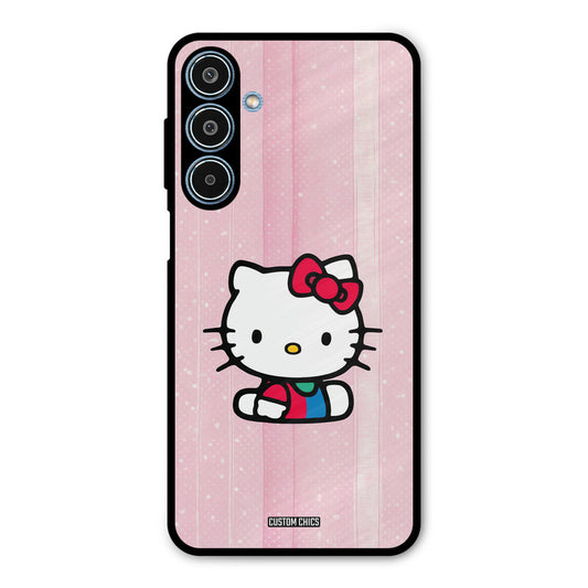 Helo Cute Kitten Samsung Galaxy M35 5G Mobile Back Cover - Cute PrintShield Case