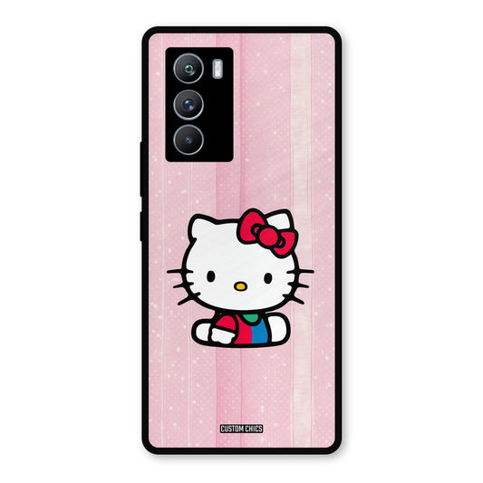Helo Cute Kitten iQOO 9SE Mobile Back Cover - Cute PrintShield Case
