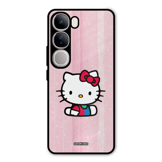 Helo Cute Kitten Vivo Y300 Mobile Back Cover - Cute PrintShield Case