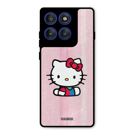Helo Cute Kitten Motorola Edge 60 Pro Mobile Back Cover - Cute PrintShield Case