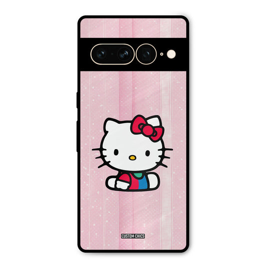 Helo Cute Kitten Google Pixel 7 Pro Mobile Back Cover - Cute PrintShield Case