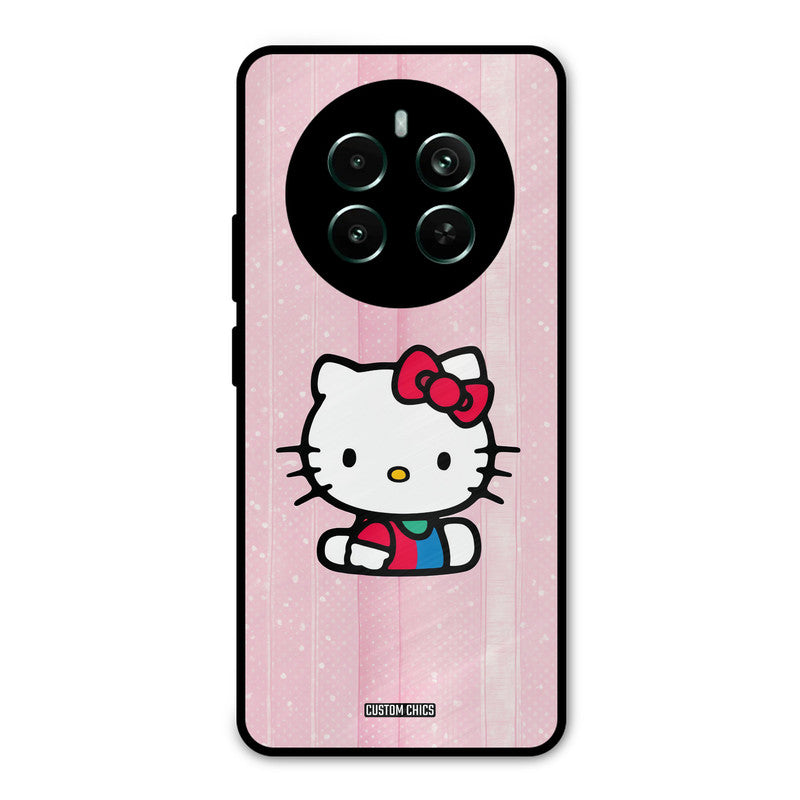 Helo Cute Kitten Realme 12 Plus Mobile Back Cover - Cute PrintShield Case