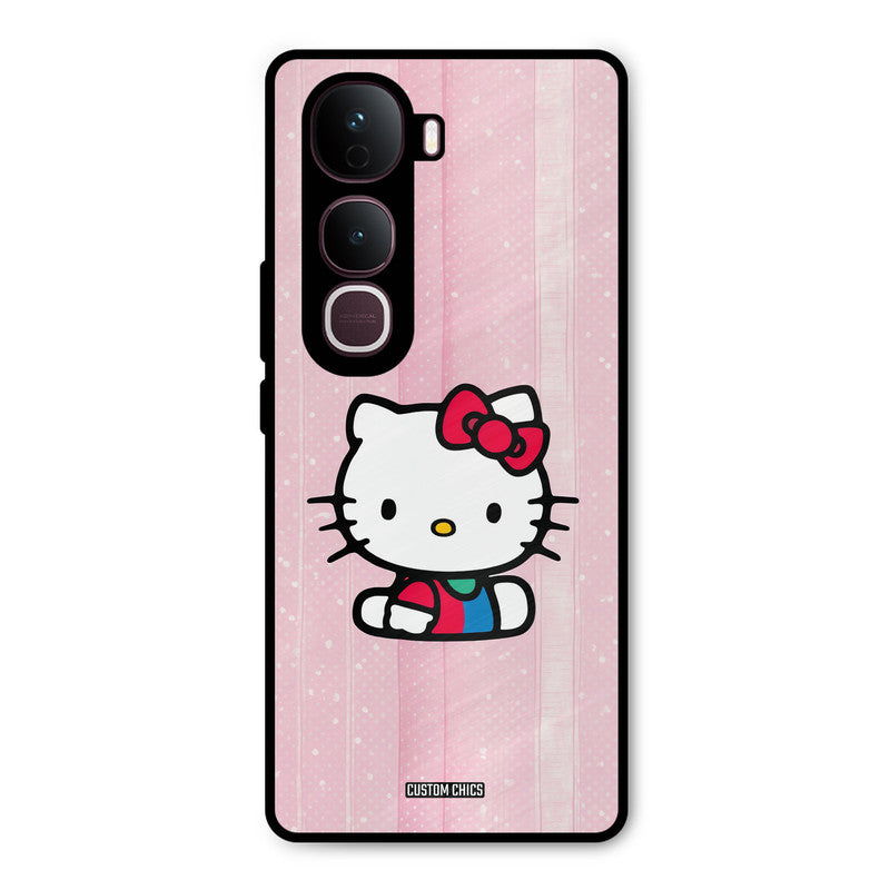 Helo Cute Kitten Vivo Y400 Pro Mobile Back Cover - Cute PrintShield Case