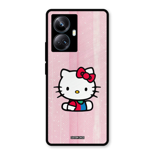 Helo Cute Kitten Realme 10 Pro Plus Mobile Back Cover - Cute PrintShield Case