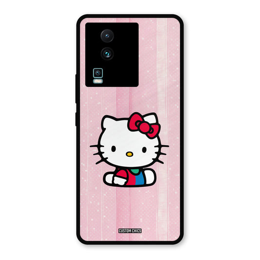 Helo Cute Kitten IQOO Neo 7 Pro Mobile Back Cover - Cute PrintShield Case