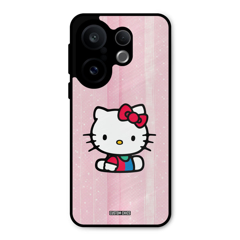 Helo Cute Kitten Vivo X200 FE Mobile Back Cover - Cute PrintShield Case