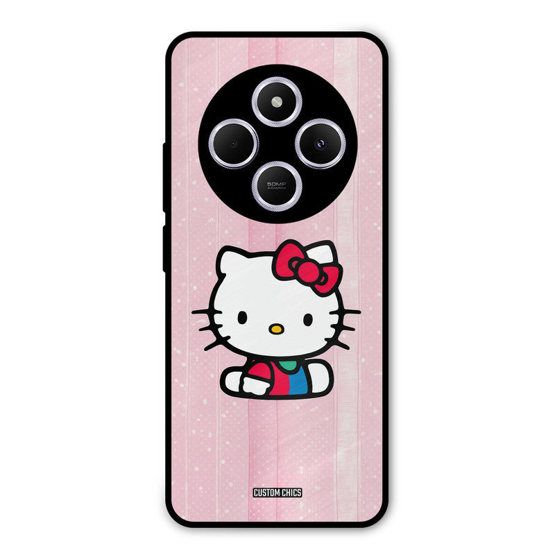 Helo Cute Kitten Poco M7 Mobile Back Cover - Cute PrintShield Case