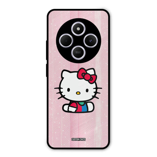 Helo Cute Kitten Poco M7 Mobile Back Cover - Cute PrintShield Case