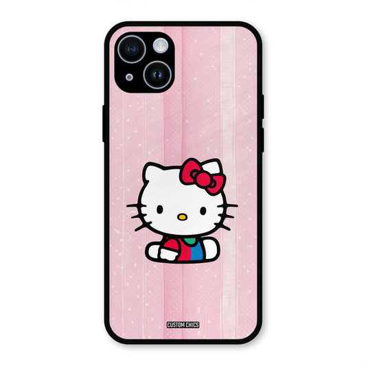 Helo Cute Kitten iPhone 14 Mobile Back Cover - Cute PrintShield Case