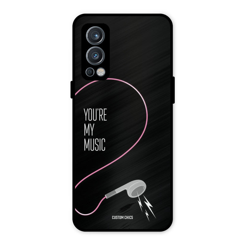 Her Music OnePlus Nord 2 5G Mobile Back Cover - Cute PrintShield Case