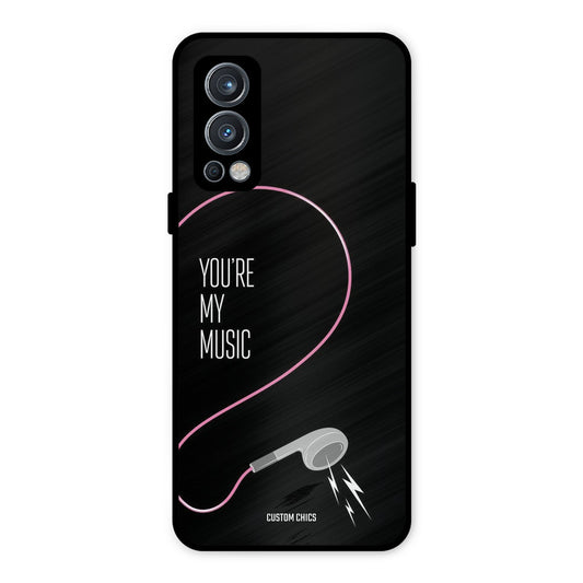 Her Music OnePlus Nord 2 5G Mobile Back Cover - Cute PrintShield Case