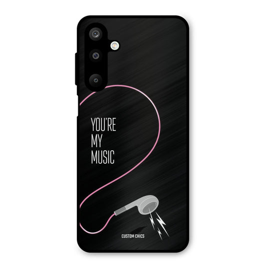 Her Music Samsung Galaxy M16 Mobile Back Cover - Cute PrintShield Case