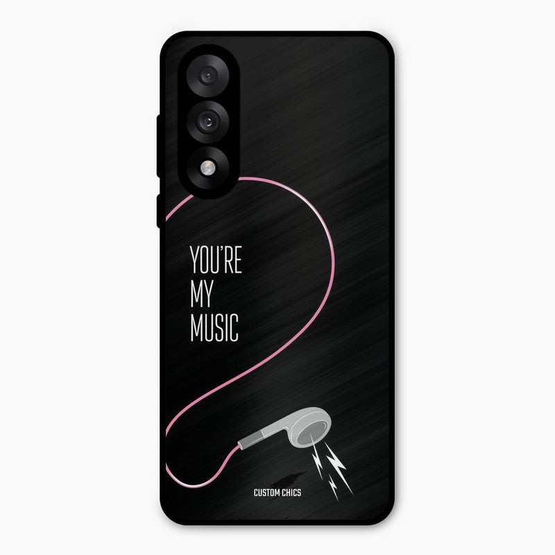 Her Music Oneplus Nord 5 Mobile Back Cover - Cute PrintShield Case