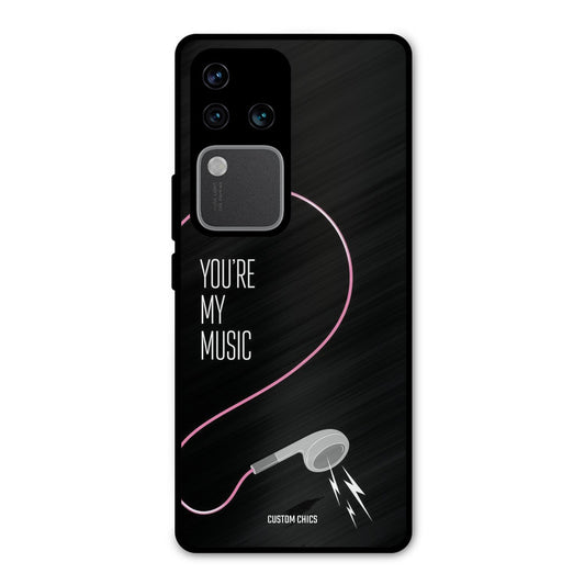 Her Music Vivo V30 Pro Mobile Back Cover - Cute PrintShield Case